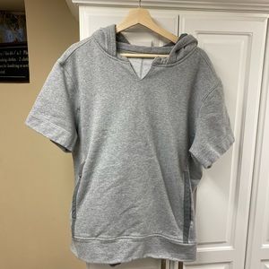 Lululemon Short Sleeve Hoodie - XL - Gray